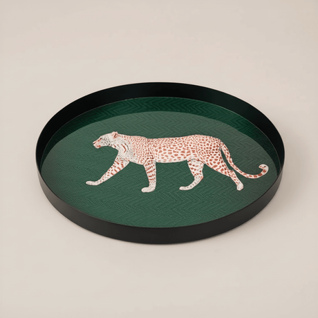 Emerald Leopard Display Tray tray - Palatium Lux