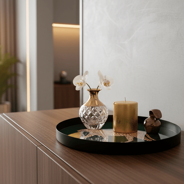 Emerald Leopard Display Tray tray - Palatium Lux