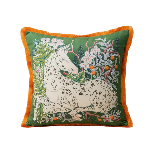 Enchanted Stallion Pillow Cover Pillow Cover - Palatium Lux