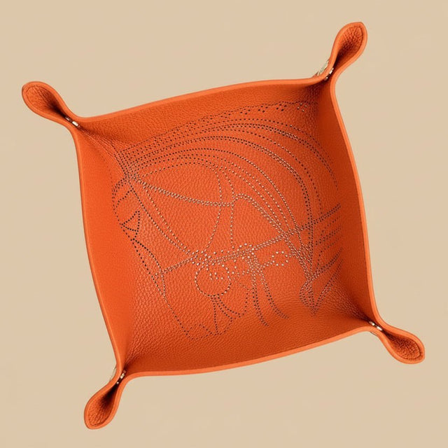 Equestrian Leather Tray Organizer tray - Palatium Lux