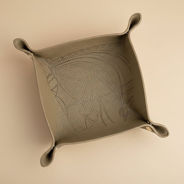 Equestrian Leather Tray Organizer tray - Palatium Lux