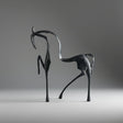 Equus Abstracta Metal Statue statue - Palatium Lux