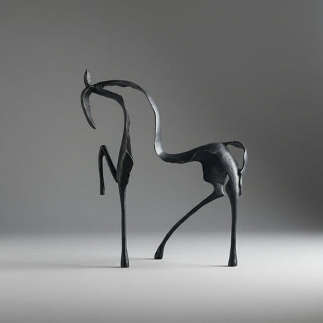 Equus Abstracta Metal Statue statue - Palatium Lux