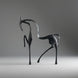 Equus Abstracta Metal Statue statue - Palatium Lux