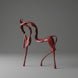 Equus Abstracta Metal Statue statue - Palatium Lux