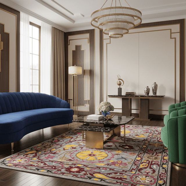 Evermere Hand Tufted Wool Rug Rugs - Palatium Lux