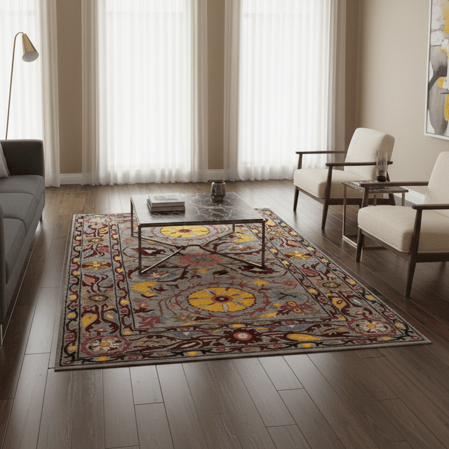 Evermere Hand Tufted Wool Rug Rugs - Palatium Lux