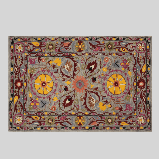 Evermere Hand Tufted Wool Rug Rugs - Palatium Lux