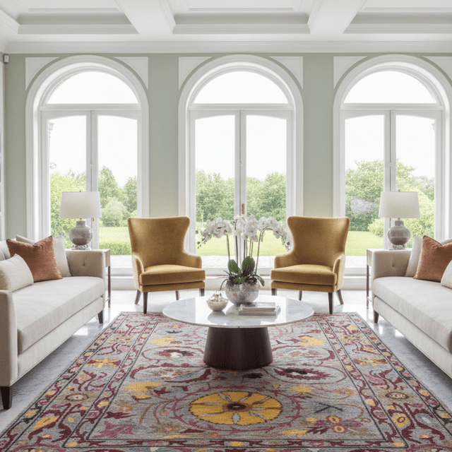 Evermere Hand Tufted Wool Rug Rugs - Palatium Lux