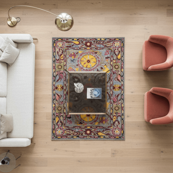 Evermere Hand Tufted Wool Rug Rugs - Palatium Lux