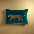 Feline Majesty Embroidered Pillow Cover Pillow Cover - Palatium Lux