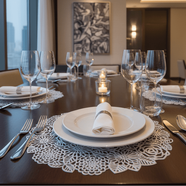 Flora Belle Decorative Placemat Kitchen - Palatium Lux