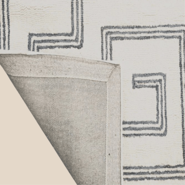 Forma Linea Hand Tufted Wool Rug - 5 x 7 Rugs - Palatium Lux