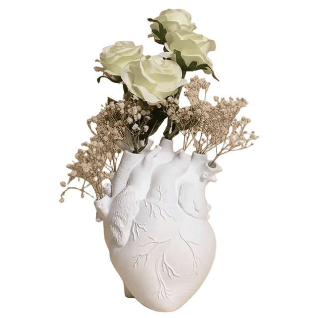 From the Heart Resin Vase Vase - Palatium Lux