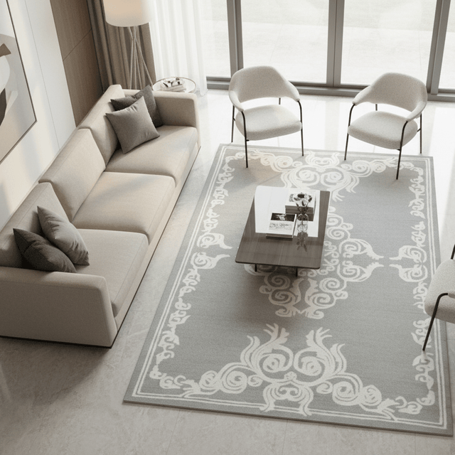 Ghia Hand Tufted Wool Rug - 5 x 8 Rugs - Palatium Lux