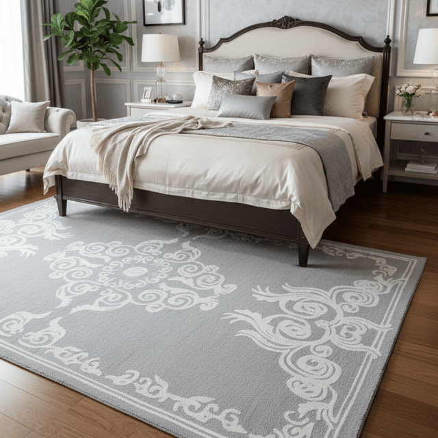 Ghia Hand Tufted Wool Rug - 5 x 8 Rugs - Palatium Lux