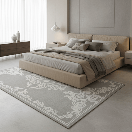 Ghia Hand Tufted Wool Rug - 5 x 8 Rugs - Palatium Lux