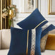 Elegance Sequin Cushion Cover 45cm X 45cm / Royal Blue Pillow Cover - Palatium Lux