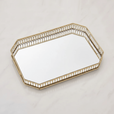 Golden Gleam Decorative Tray tray - Palatium Lux