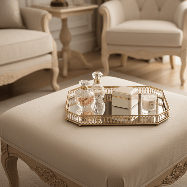 Golden Gleam Decorative Tray tray - Palatium Lux