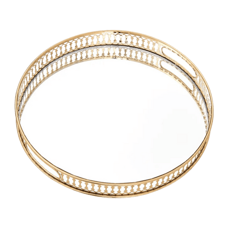 Golden Halo Decorative Tray tray - Palatium Lux
