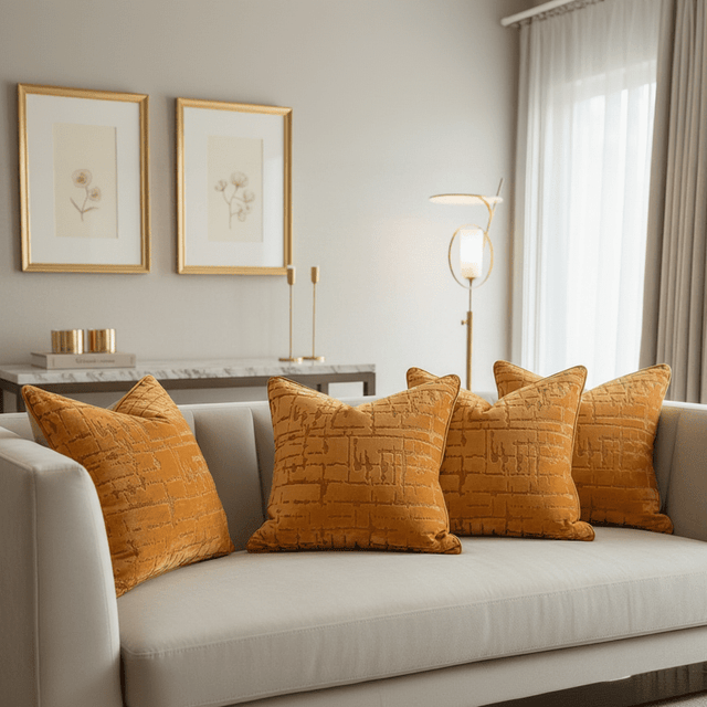Golden Hour Pillow Cover pillow covers - Palatium Lux