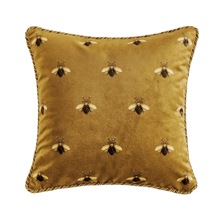 Golden Queen Bee Pillow Cover pillow covers - Palatium Lux