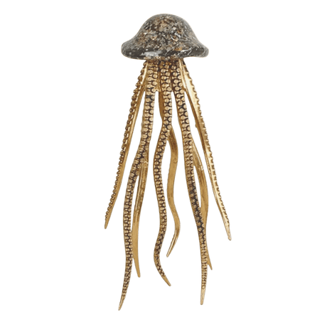 Golden Squid Resin Statue statue - Palatium Lux