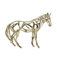 Golden Steed Horse Statue statue - Palatium Lux