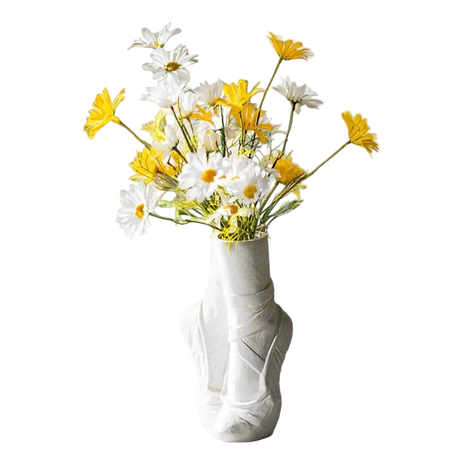 Graceful Poise Ceramic Vase Vase - Palatium Lux