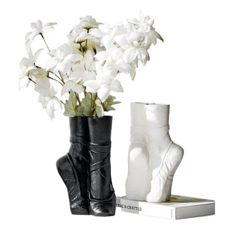 Graceful Poise Ceramic Vase Vase - Palatium Lux