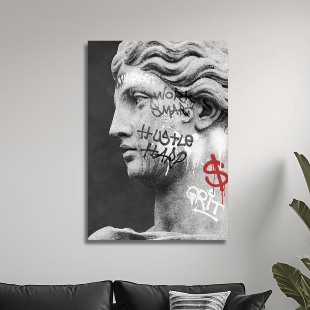 Graffiti Rebel Visionary Canvas canvas - Palatium Lux
