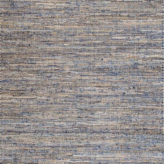 Greywater Bleu Handwoven Cotton Rug - 4 x 6 Rugs - Palatium Lux