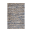 Greywater Bleu Handwoven Cotton Rug - 4 x 6 Rugs - Palatium Lux