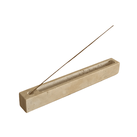 Halo Travertine Incense Holder - Palatium Lux