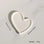 Adore You Ceramic Tray Speckled White Heart tray - Palatium Lux