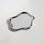 Adore You Ceramic Tray Silver Flower tray - Palatium Lux