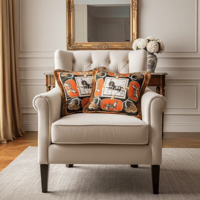 Imperial Trot Pillow Cover pillow covers - Palatium Lux