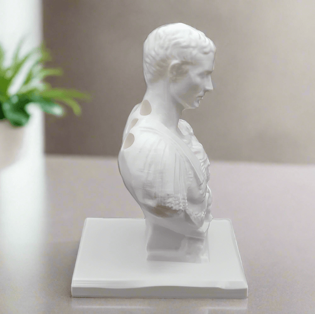 Julius Caesar Pen Holder statue - Palatium Lux