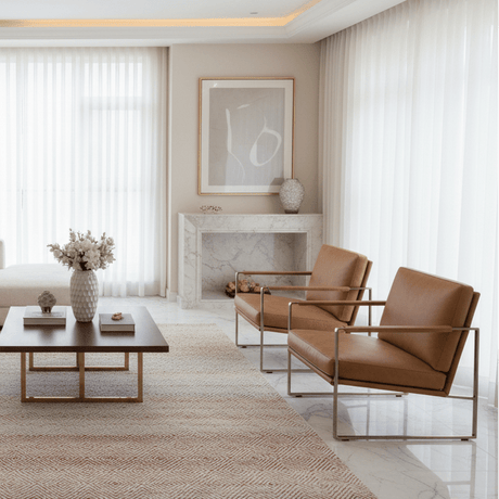 Karsia Handwoven Wool Rug - 5 x 8 Rugs - Palatium Lux