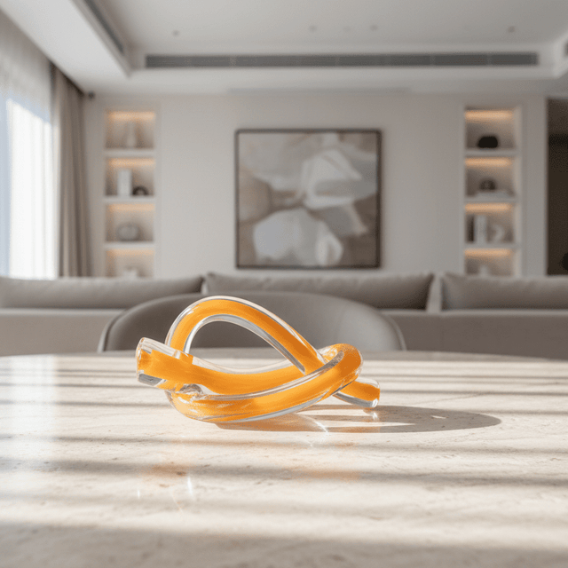 Knot Your Average Glass Statue statue - Palatium Lux