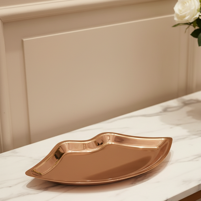 Lucious Lips Stainless Steel Tray
