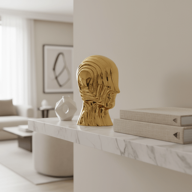 Layers Ceramic Head Statue statue - Palatium Lux