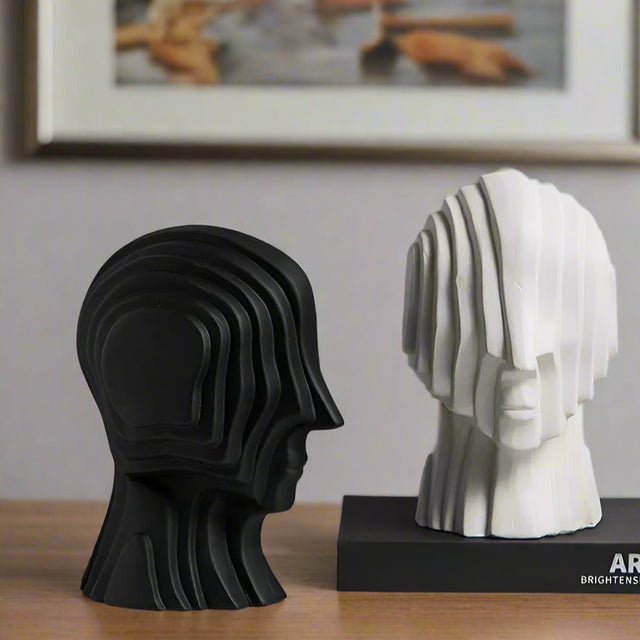 Layers Ceramic Head Statue statue - Palatium Lux