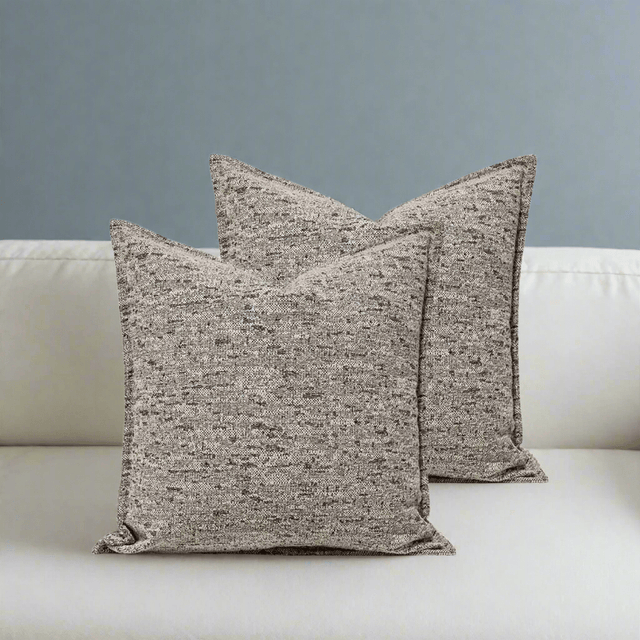 Lela Beige Pillow Cover pillow covers - Palatium Lux
