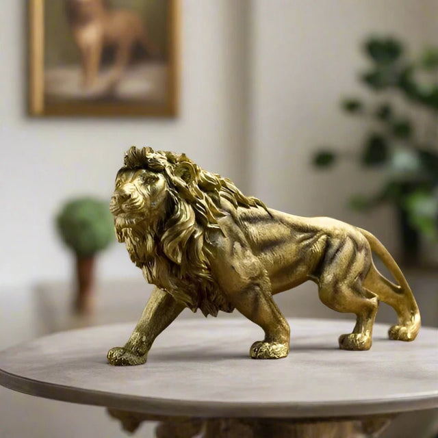 Lion of Luxury Resin Statue Default Title statue - Palatium Lux