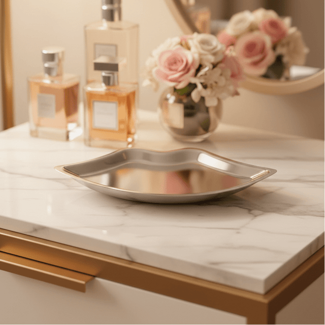 Lucious Lips Stainless Steel Tray tray - Palatium Lux