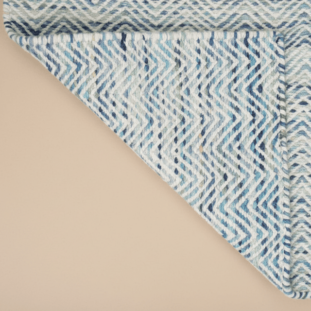 Lunar Coast Handwoven Wool Rug - 5 x 8 - Palatium Lux