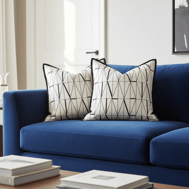 Luxe Linear Pillow Cover pillow covers - Palatium Lux