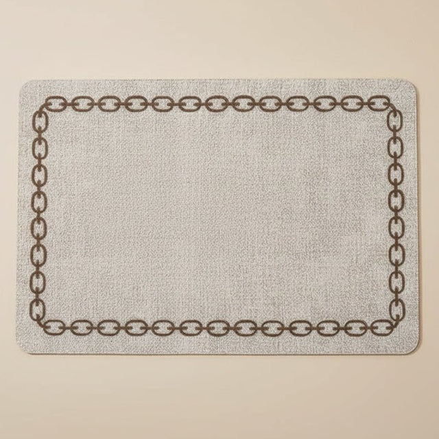 Marquess Faux Leather Placemats Kitchen - Palatium Lux